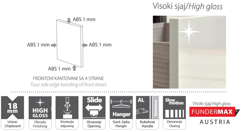 robna kuca stanojcic mmp ELEGANCE LINE Americki plakar AP 270 O 5