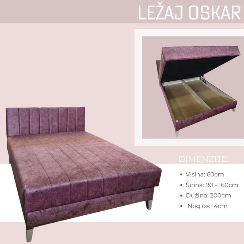 robna kuca stanojcic mmp Francuski ležaj Oskar