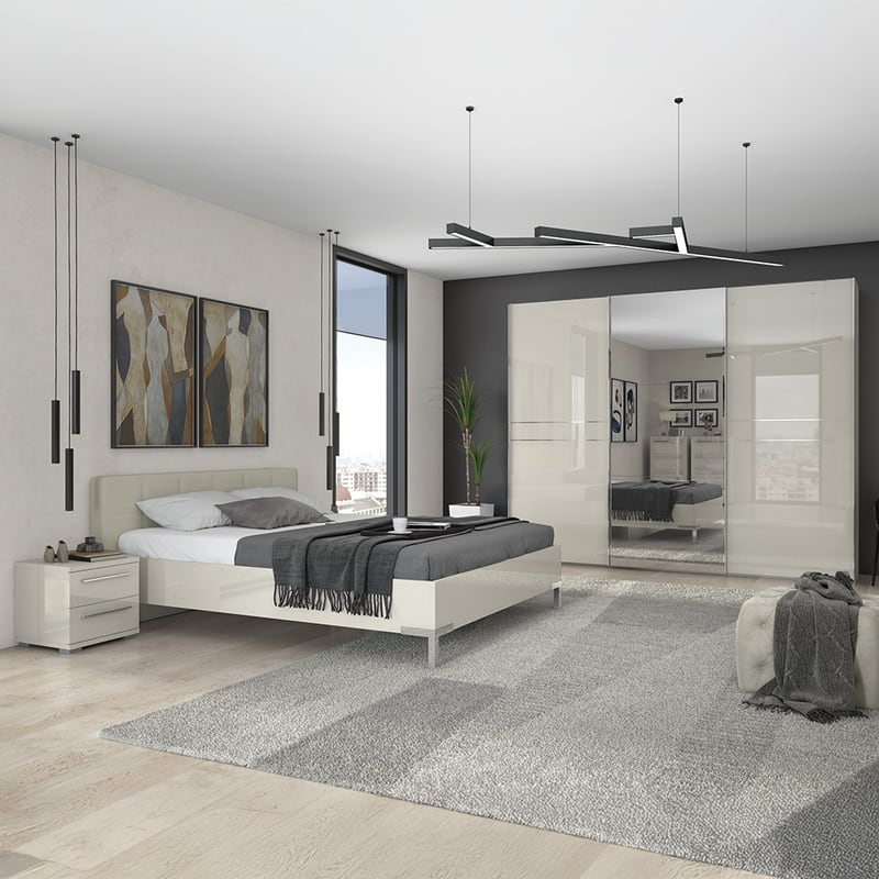 piano spavaca soba render