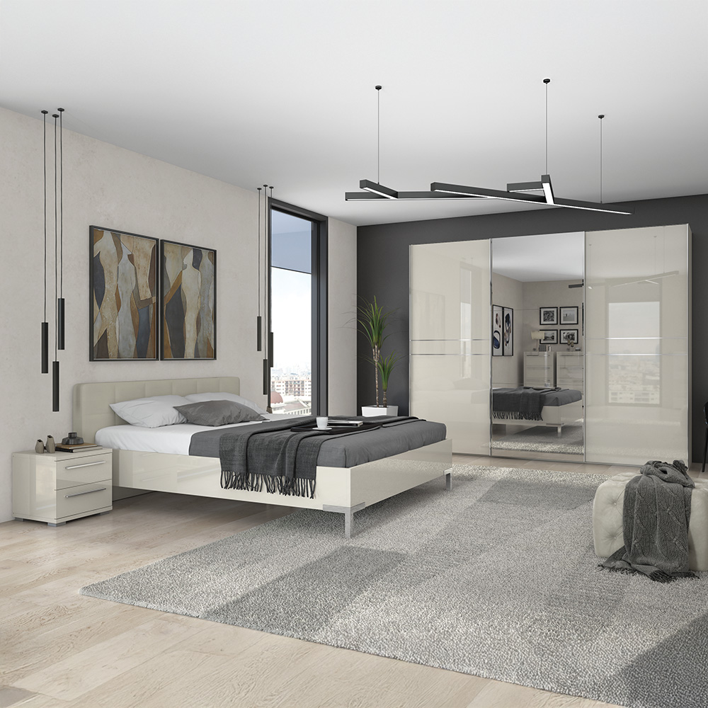 piano spavaca soba render